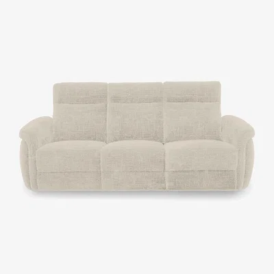 Furniture Village Dublin Fabric 3 Seater Sofa - Weave Stone