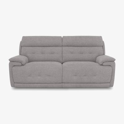 Furniture Village Brescia Fabric 3 Seater Sofa - R27 Pewter