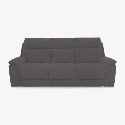 Furniture Village Comfort Story - Chill Fabric 3 Seater Sofa - Iron Grey