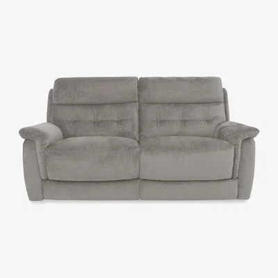 Furniture Village Springer Fabric 3 Seater Sofa - R452 Grey Mist