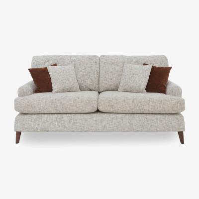 Furniture Village Jackson 3 Seater Fabric Sofa - Frost