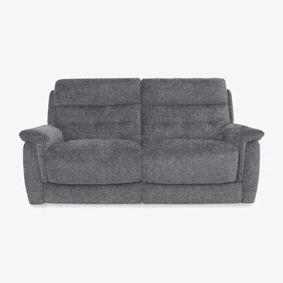 Furniture Village Springer Fabric 3 Seater Sofa - Gun Metal