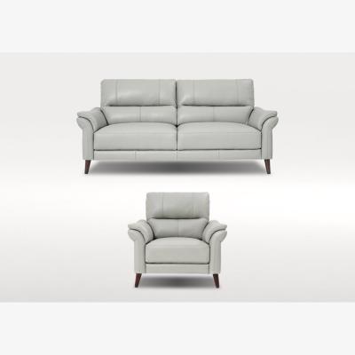Furniture Village Winner 3 Seater Leather Sofa and Leather Armchair Bundle