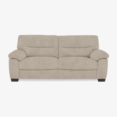 Furniture Village Hetty 3 Seater Fabric Sofa - R120 Light Khaki