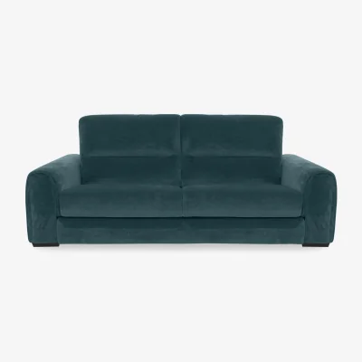 Furniture Village Flex Fabric 3 Seater Sofa - Peacock