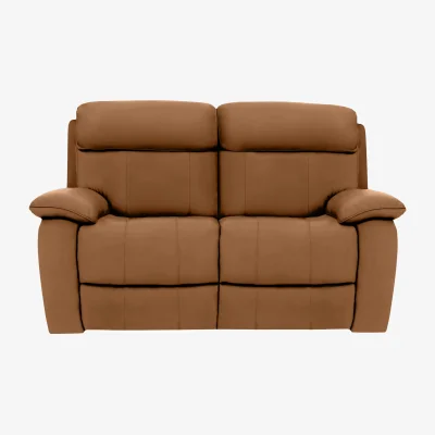 Furniture Village World of Leather - Moreno 2 Seater Leather Sofa with Power Recliner - Sofas and Armchairs