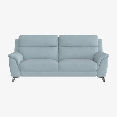 Furniture Village Contempo 3 Seater Fabric Sofa - Baby Blue