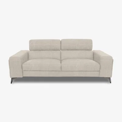 Furniture Village Action Fabric 3 Seater Sofa - Weave Stone