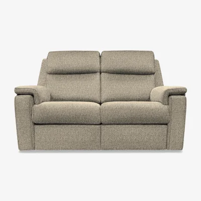 Furniture Village G Plan - Thornbury 2 Seater Fabric Recliner Sofa with Headrests and Power Lumbar