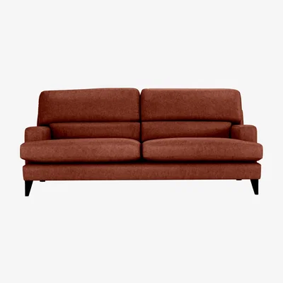 Furniture Village The Lounge Co. - Romilly 4 Seater Fabric Foam Fill Sofa - Rusty Gate