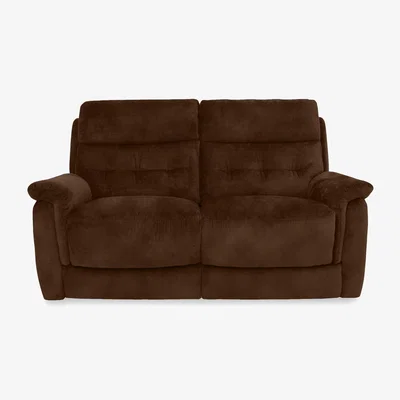 Furniture Village Springer Fabric 2 Seater Sofa - R06 Caramel