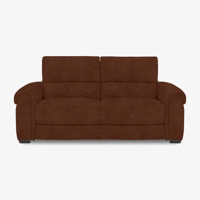 Furniture Village Nixon Fabric 3 Seater Sofa - R273 Caramel