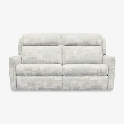 Furniture Village G Plan - Wren 2 Cushion 3 Seater Fabric Sofa - No Recliner - Lydia Blush