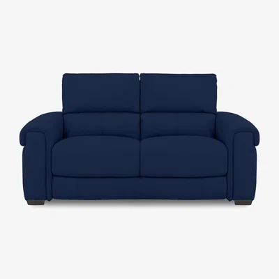 Furniture Village Nixon Fabric 2 Seater Sofa - Navy