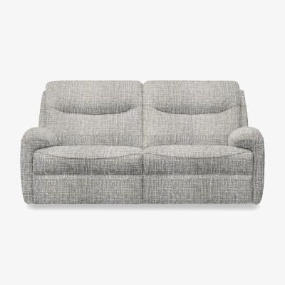 Furniture Village G Plan - Amesbury Fabric 3 Seater Sofa with Power Recliner - Shore Slate
