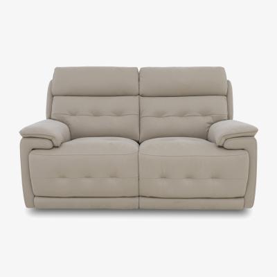 Furniture Village Brescia Fabric 2 Seater Sofa - Light Khaki