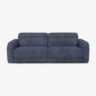 Furniture Village Edison Large Fabric 3 Seater Sofa - Dark Denim