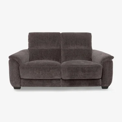 Furniture Village Saffron Fabric 2 Seater Sofa with Power Recliner