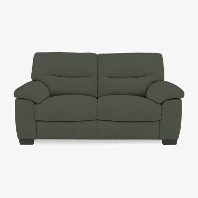 Furniture Village Hetty 2 Seater Fabric Sofa - R352 Forest Green