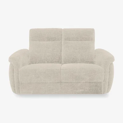 Furniture Village Dublin Fabric 2 Seater Sofa - Weave Stone