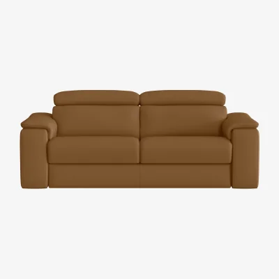 Furniture Village Nicoletti - Davide 3 Seater Leather Sofa - Botero Cuoio