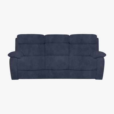 Furniture Village Moreno 3 Seater Fabric Sofa - R23 Blue
