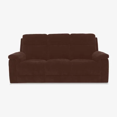 Furniture Village Raven Fabric 3 Seater Sofa with Power Recliner