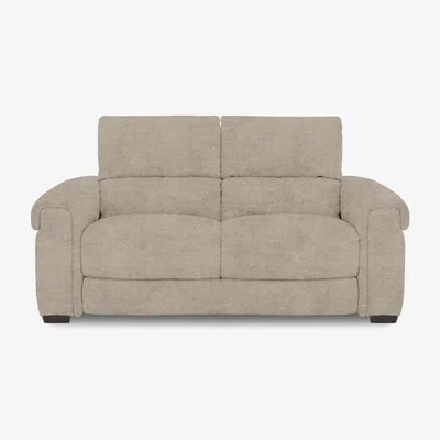Furniture Village Nixon Fabric 2 Seater Sofa - R120 Light Khaki