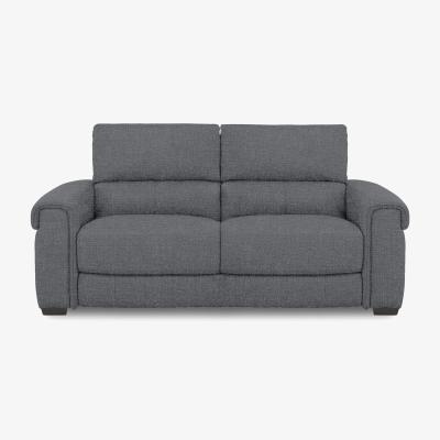Furniture Village Nixon Fabric 3 Seater Sofa - Gun Metal