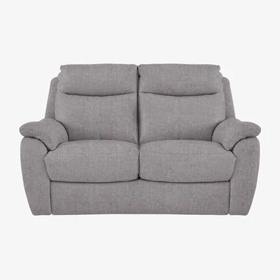 Furniture Village Snug 2 Seater Fabric Sofa - R27 Pewter