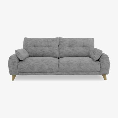 Furniture Village Malmo Fabric 3 Seater Sofa - Dove Grey