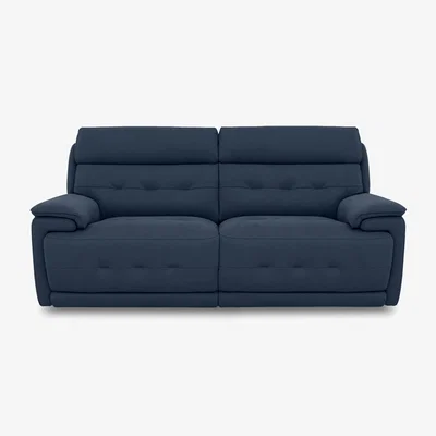 Furniture Village Brescia Fabric 3 Seater Sofa - Lake Green