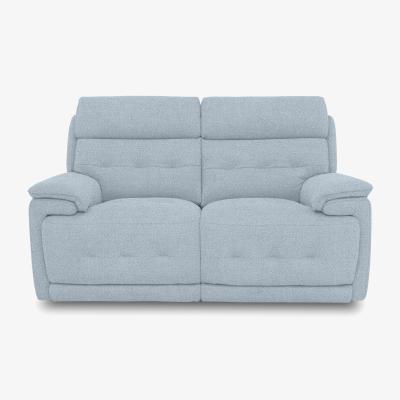 Furniture Village Brescia Fabric 2 Seater Sofa - Baby Blue