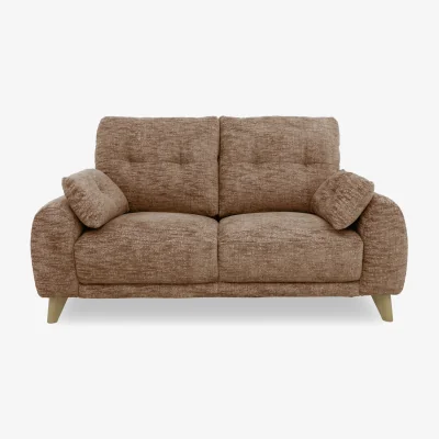 Furniture Village Malmo Fabric 2 Seater Sofa - Light Brown