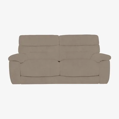 Furniture Village Comfort Story - Nimbus 3 Seater Fabric Sofa - Light Khaki