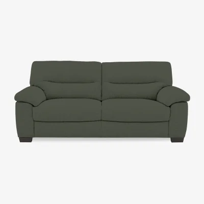 Furniture Village Hetty 3 Seater Fabric Sofa - R352 Forest Green