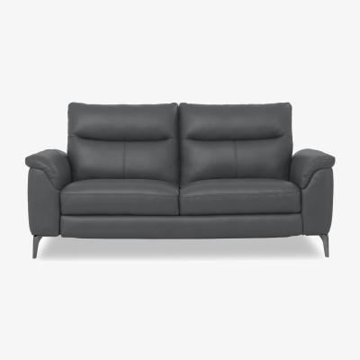 Furniture Village Morgan Leather 3 Seater Sofa