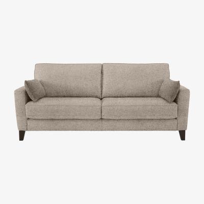 Furniture Village Brondby 3 Seater Fabric Sofa - Biscuit