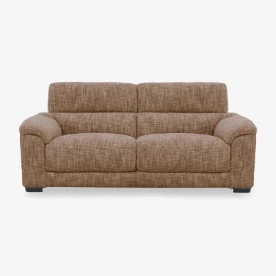 Furniture Village Nova Fabric 3 Seater Sofa - Light Brown