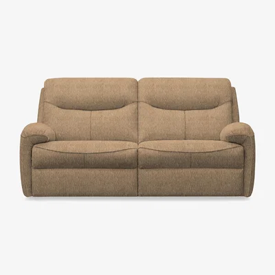 Furniture Village G Plan - Amesbury Fabric 3 Seater Sofa - Boucle Cocoa