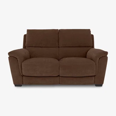 Furniture Village Medio 2 Seater Fabric Sofa with Power Recliner