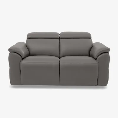 Furniture Village Dolomite 2 Seater Leather Sofa