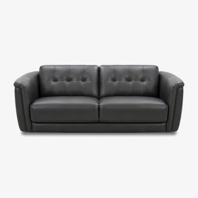 Furniture Village Monarch 3 Seater Leather Sofa
