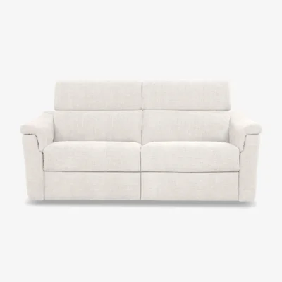 Furniture Village Nicoletti - Bella 2 Seater Fabric Power Recliner Sofa with Power Headrests