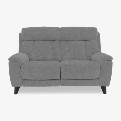 Furniture Village Dreamer Fabric 2 Seater Power Recliner Sofa - R451 Pewter