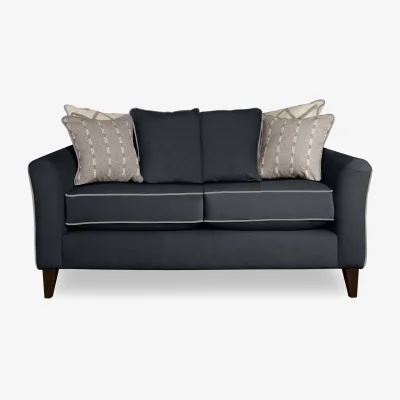 Furniture Village Soho 2 Seater Scatter Back Sofa - Carbon