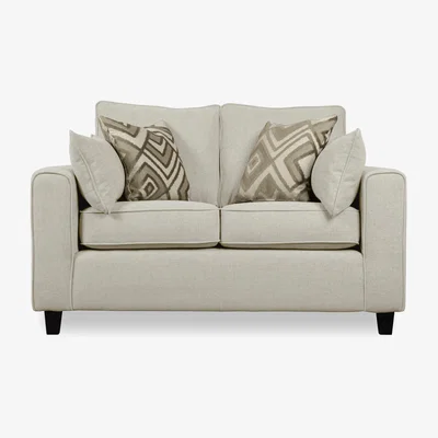 Furniture Village Ripon 2 Seater Sofa - Silver