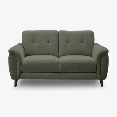 Furniture Village Chantilly 2 Seater Fabric Sofa - Moss Green