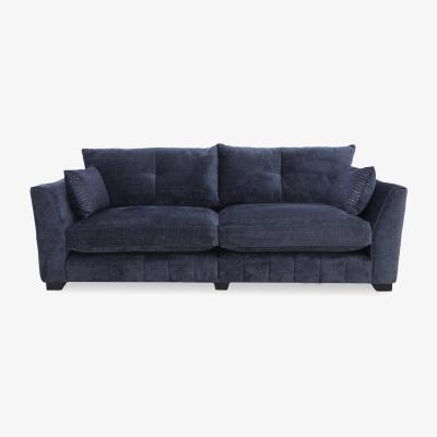 Furniture Village Boutique Allure 4 Seater Split Frame Classic Back Sofa