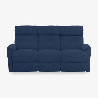 Furniture Village Compact Collection Titch Fabric 3 Seater Sofa - Blue